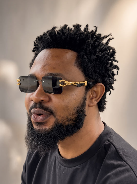 Pantera Reale – Premium Gold Frame Sunglasses