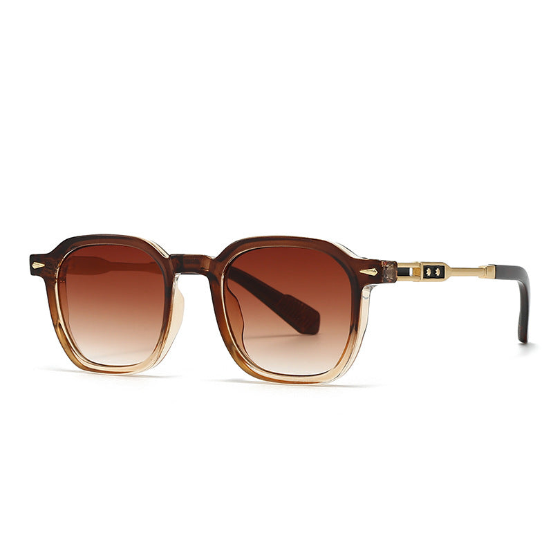 ELIXIR HABLO Round-frame Metal Sunglasses