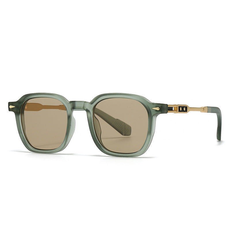 ELIXIR HABLO Round-frame Metal Sunglasses