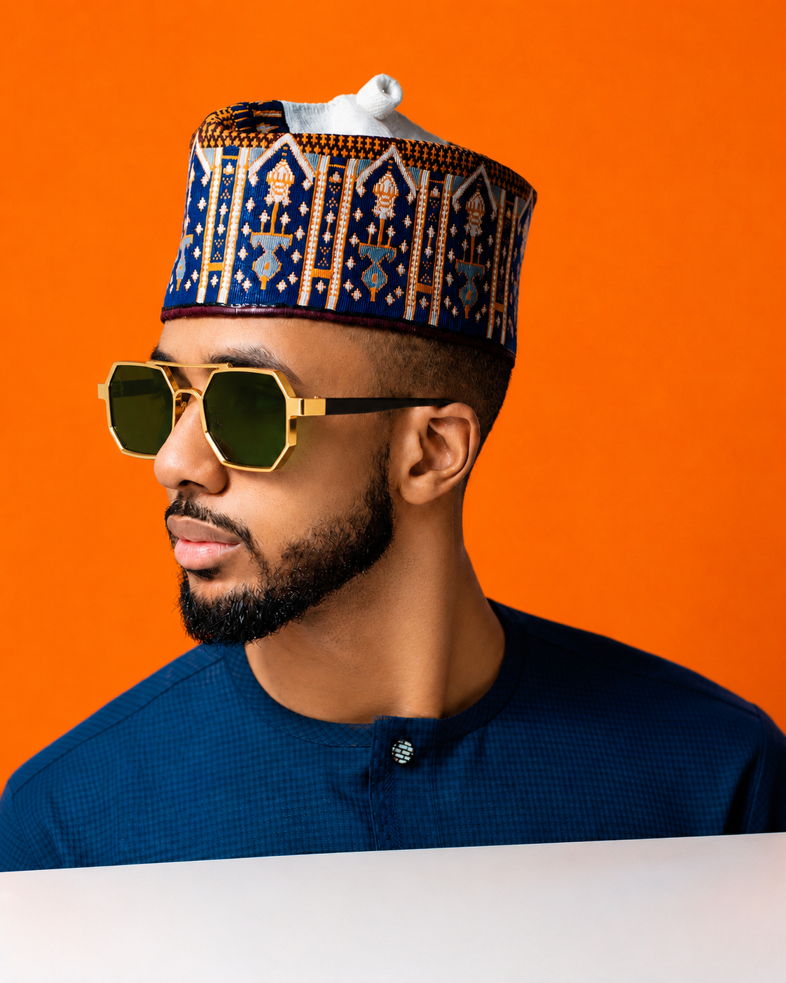 Oro Ottagono – Premium Gold Frame Sunglasses