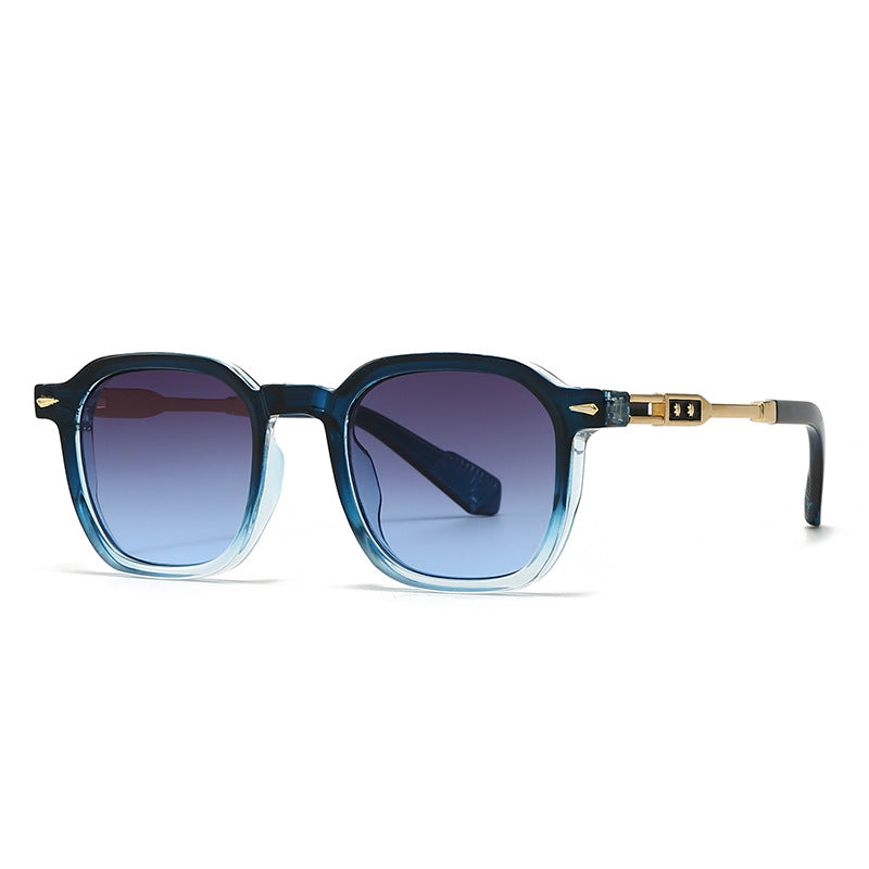 ELIXIR HABLO Round-frame Metal Sunglasses