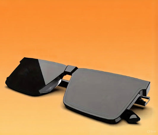 SHADOW ELITE – Matte Black Square Sunglasses