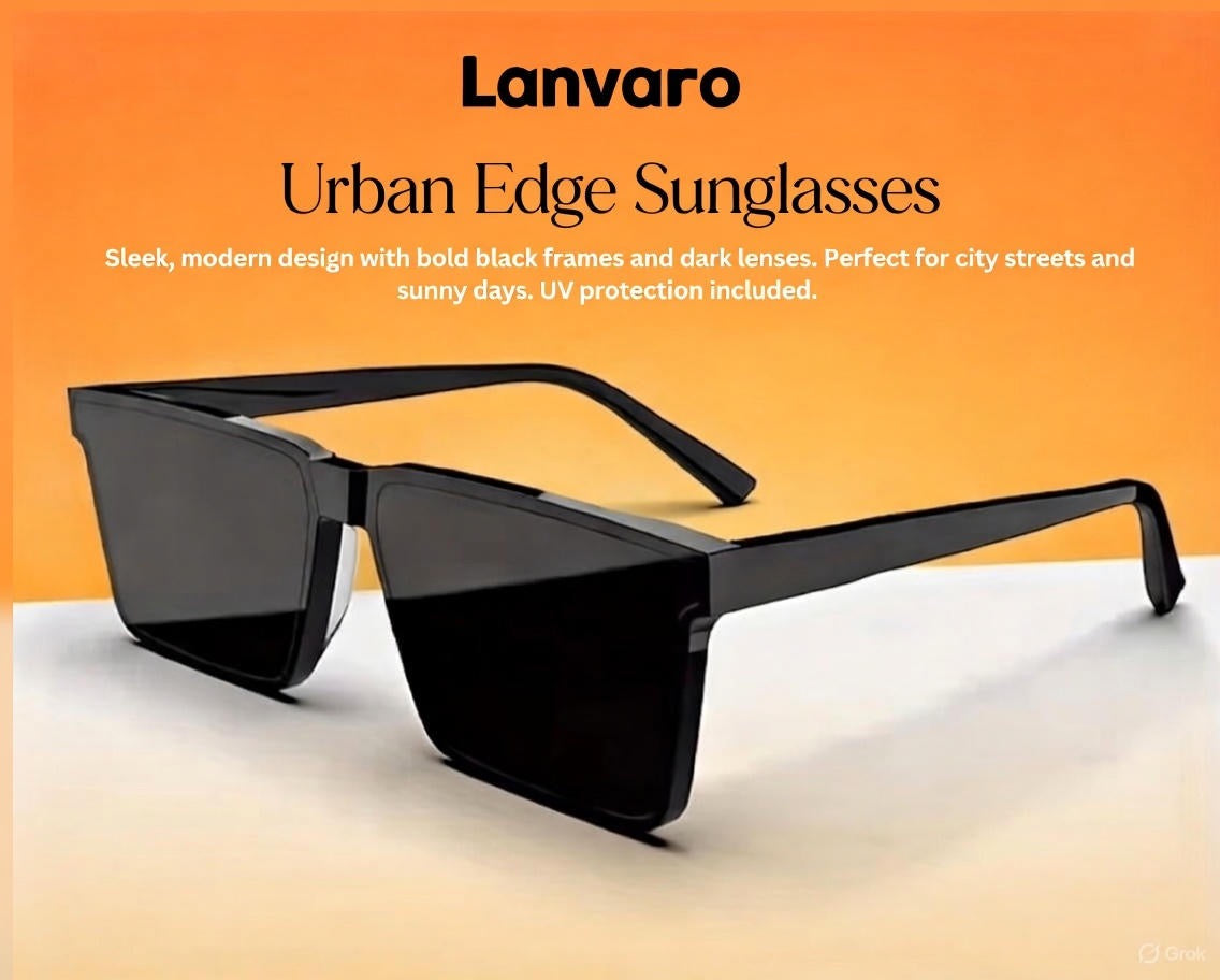 SHADOW ELITE – Matte Black Square Sunglasses