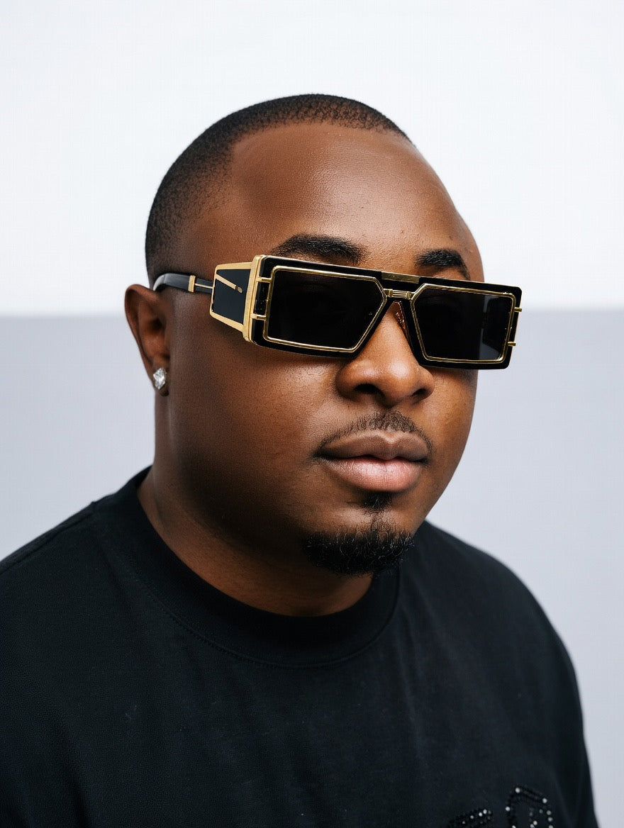 Apex Gold Edition – Premium Gold Frame Sunglasses