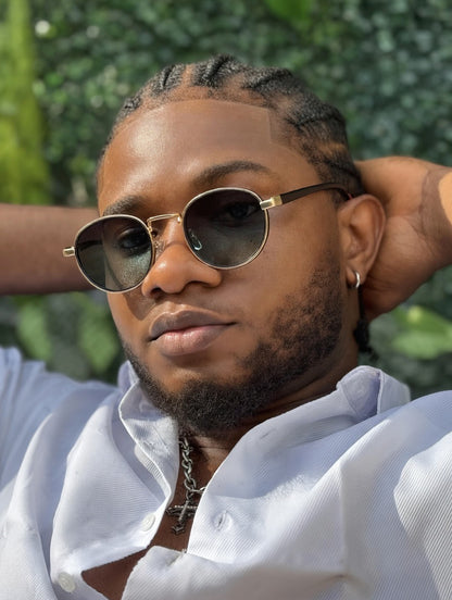 OVAL GRETA BY LANVARO, FASHION GLASSES FOR MEN
