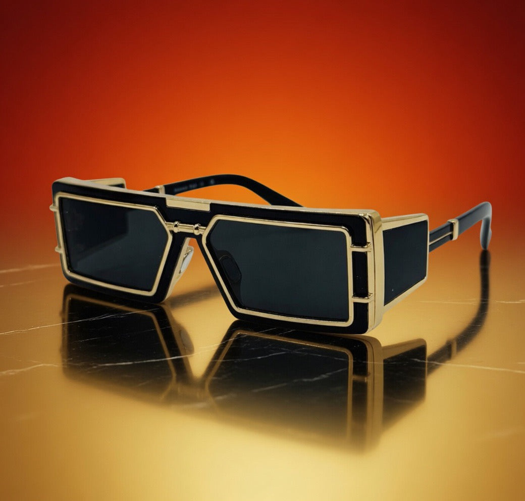 Apex Gold Edition – Premium Gold Frame Sunglasses