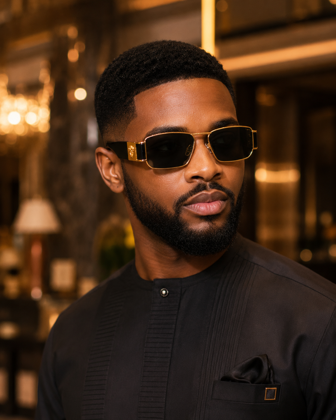 Medusa Dorata Gold – Premium Gold Frame Sunglasses 11