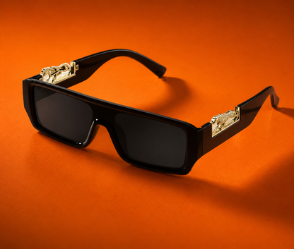 Nero Leopardus – Premium Gold Frame Sunglasses 8