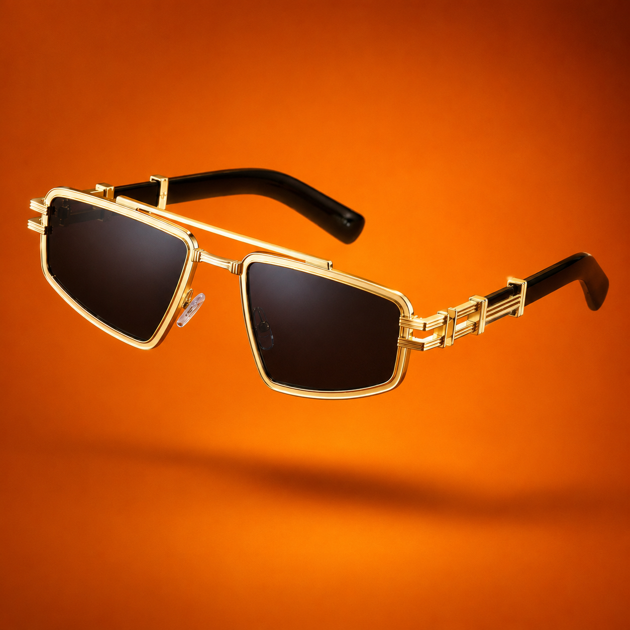 Ponte Dorado Bridge – Premium Gold Frame Sunglasses 20