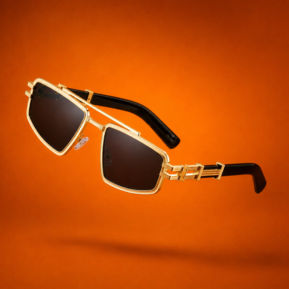 Ponte Dorado Bridge – Premium Gold Frame Sunglasses 21