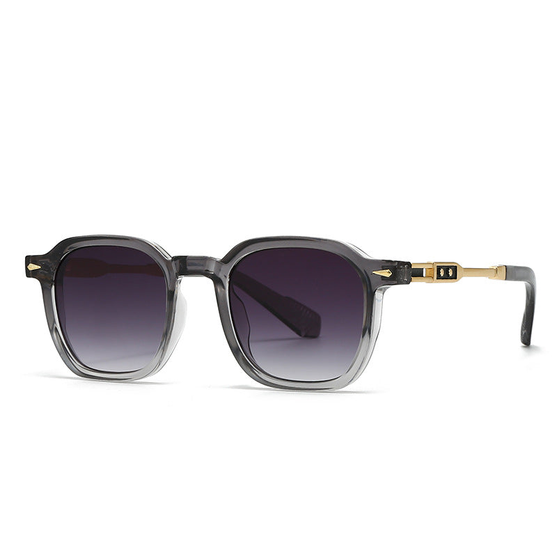 ELIXIR HABLO Round-frame Metal Sunglasses