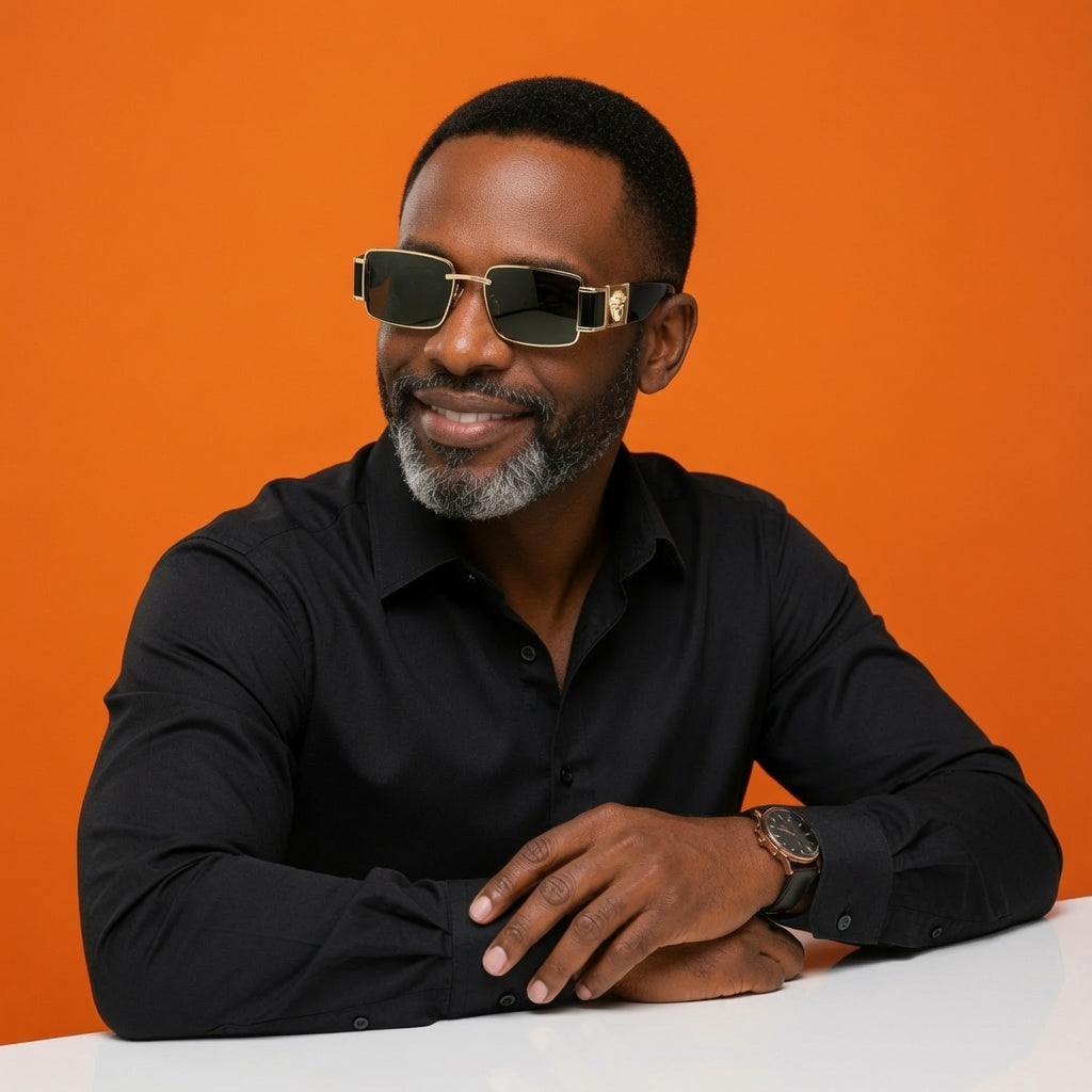 Medusa Dorata Gold – Premium Gold Frame Sunglasses