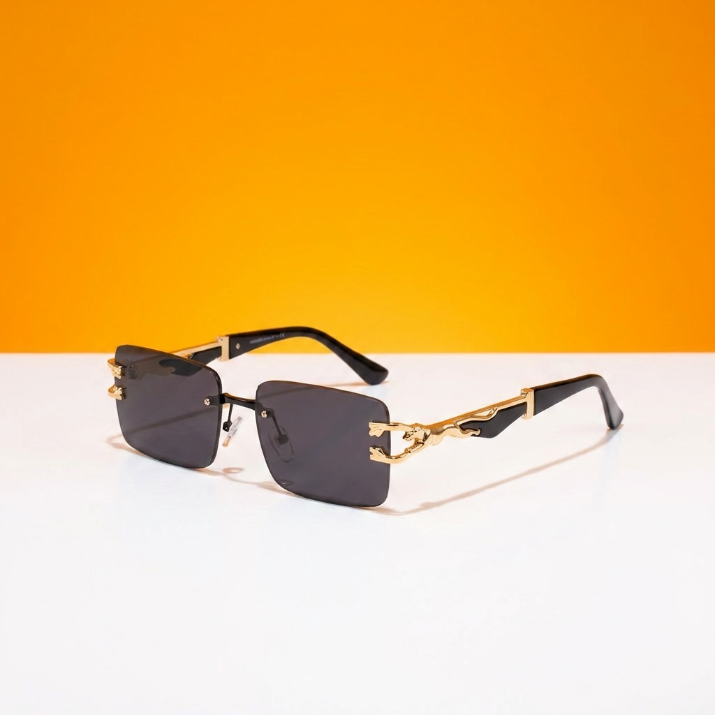 Pantera Reale – Premium Gold Frame Sunglasses