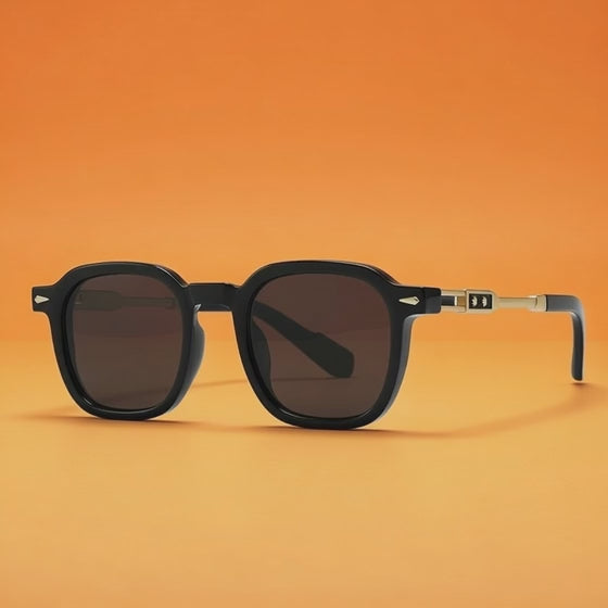ELIXIR HABLO Round-frame Metal Sunglasses