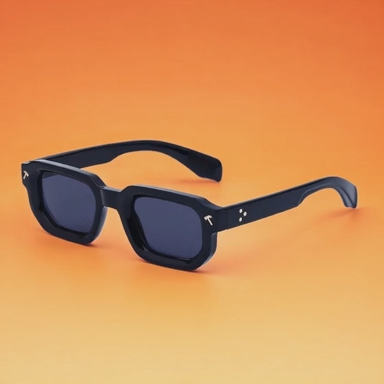 RETRO SHADES; Square Frame Sunglasses Men's Advanced Driving Small Frame Sunglasses Men